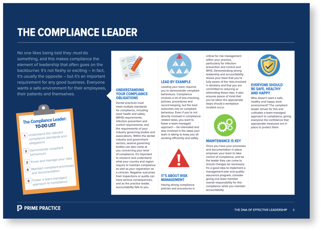 the compliance leader