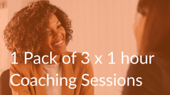 Pack of 3 x 1 Hour Coaching Sessions