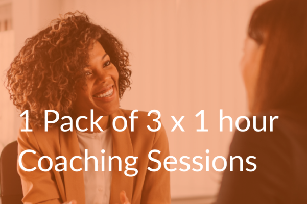 Pack of 3 x 1 Hour Coaching Sessions